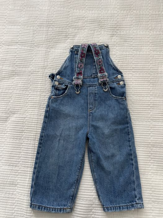 Комбинезон джинсовый для девочки