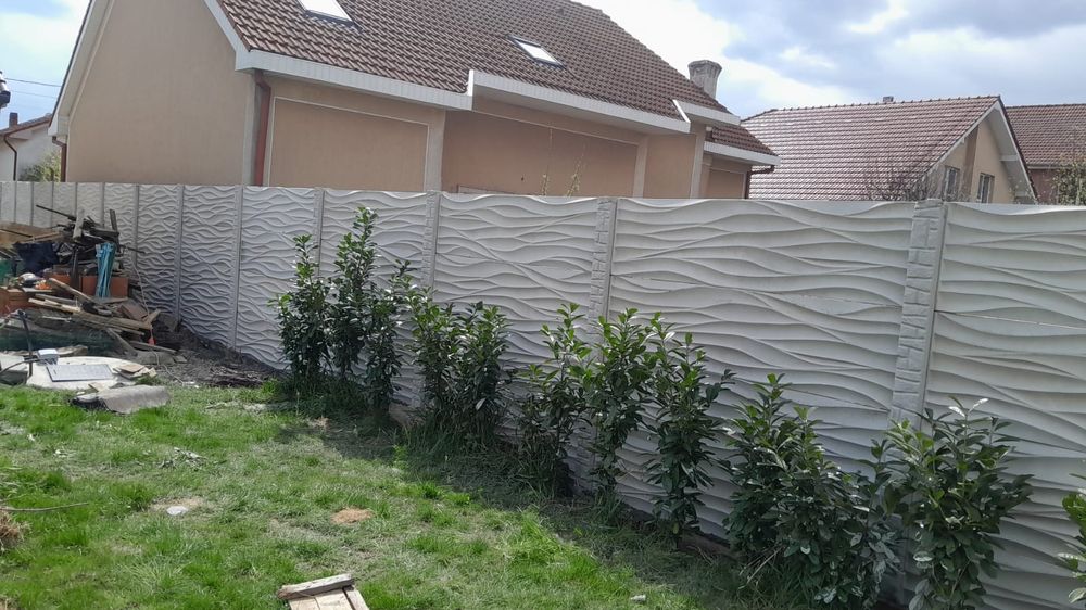 Garduri din beton prefabricate