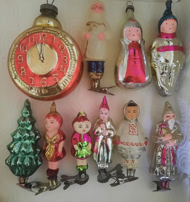 Советские ёлочные игрушки