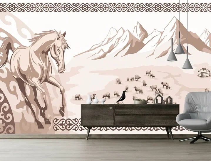 Фотообои 3D этно стиль