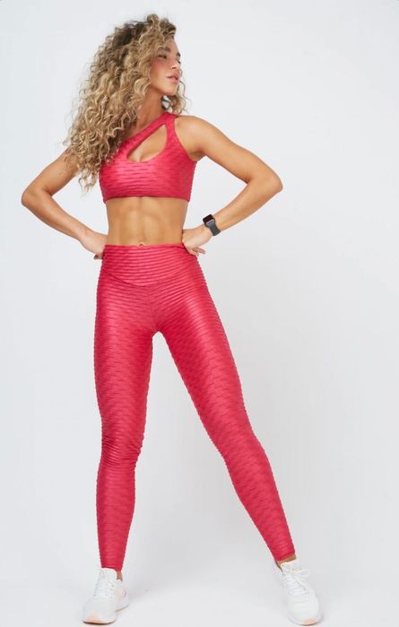 Спортен екип - клин и бюстие комплект Sugar Couture НОВИ