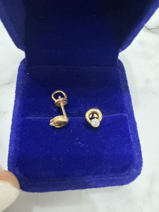 Серьги с бриллиантами