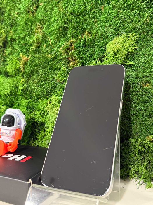 iPhone 15 Pro White Titanium Alb 256GB, 88% Baterie #7026