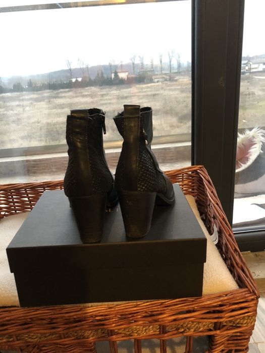 Ghete piele Zara/botine Benvenuti piele/ghetute