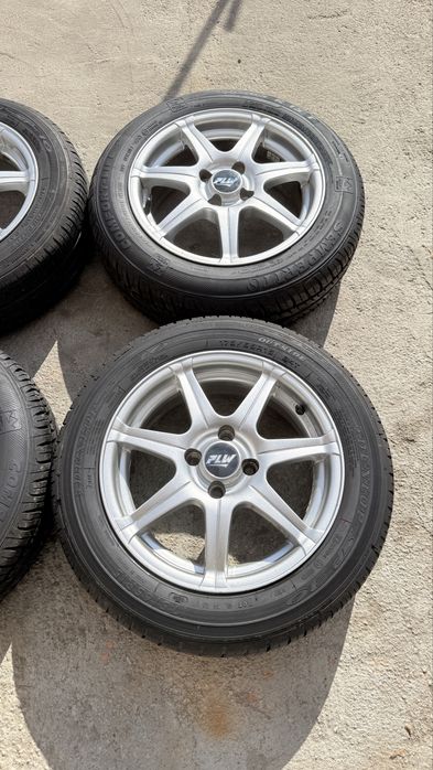 Джанти с гуми за хонда опел фолксваген 4х100 15”