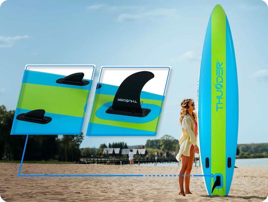 Placa Stand Up Paddle ITTO 380 cm + Scaun Caiac Noua, Sigilata Set Complet