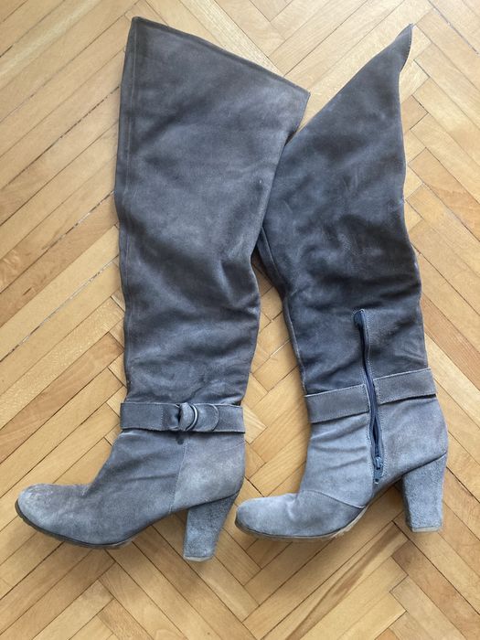 Cizme piele, stare foarte buna, mar 40