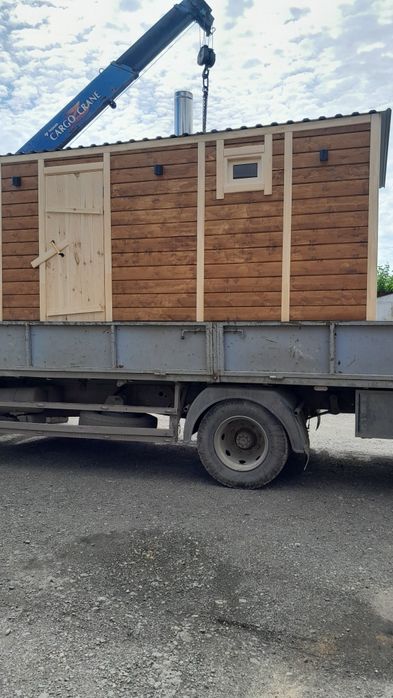 Мобильные каркасные бани