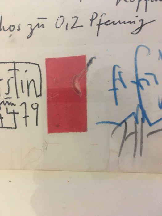 Horst Janssen print semnat colaj expozitional afis arta original 1979