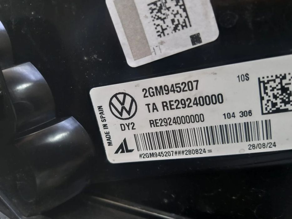 Stop tripla lampa stanga led facelift aripa vw t cross c11 d31 2gm945207 re29240000