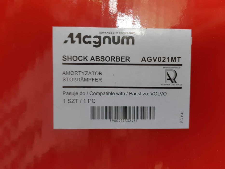 Amortizoare față Volvo S40 / V40 – Magnum Technology AGV021MT
