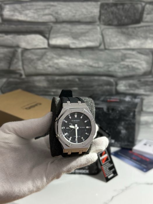 Casio G-Shock AP Mod Black&Silver
