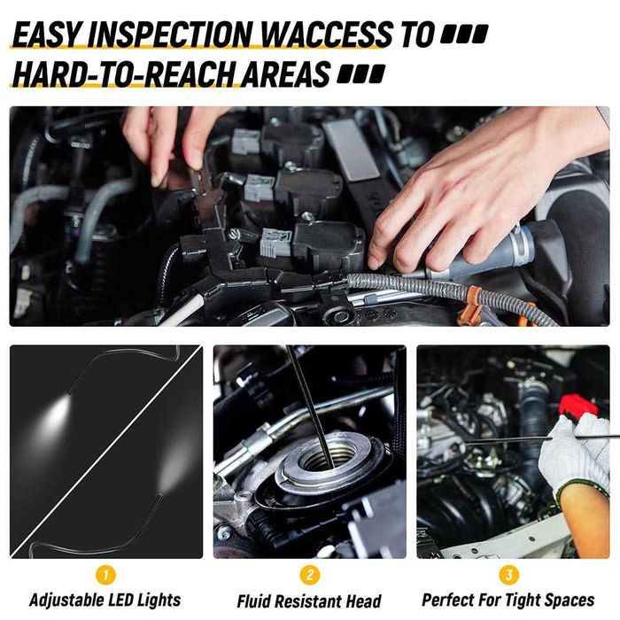 Професионална Видеоендоскопска Камера LAUNCH X431 VSP600 – HD Качество