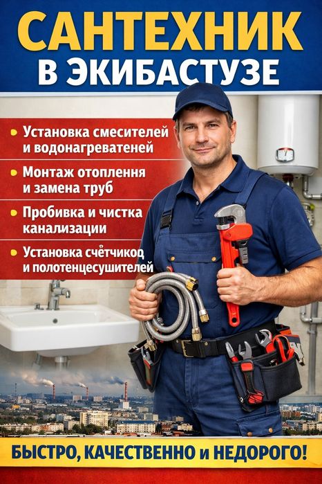 Сантехник с опытом 20 лет. Качественно