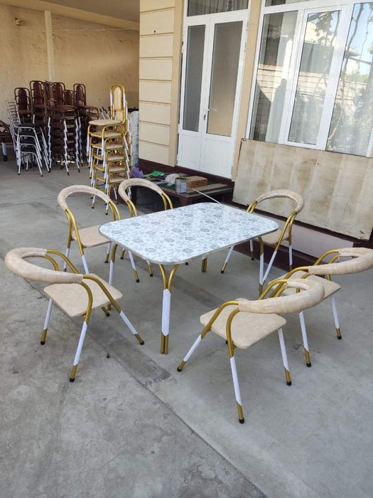 6та стулли бахорги стуллар