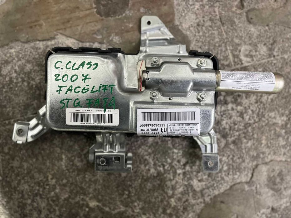 airbag usa stanga sanga fata mercedes cclass 2007 facelift