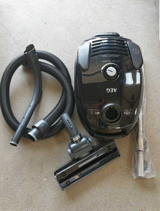 Aspirator cu sac, AEG VX6-2-OKOX X FORCE, 800 W, negru