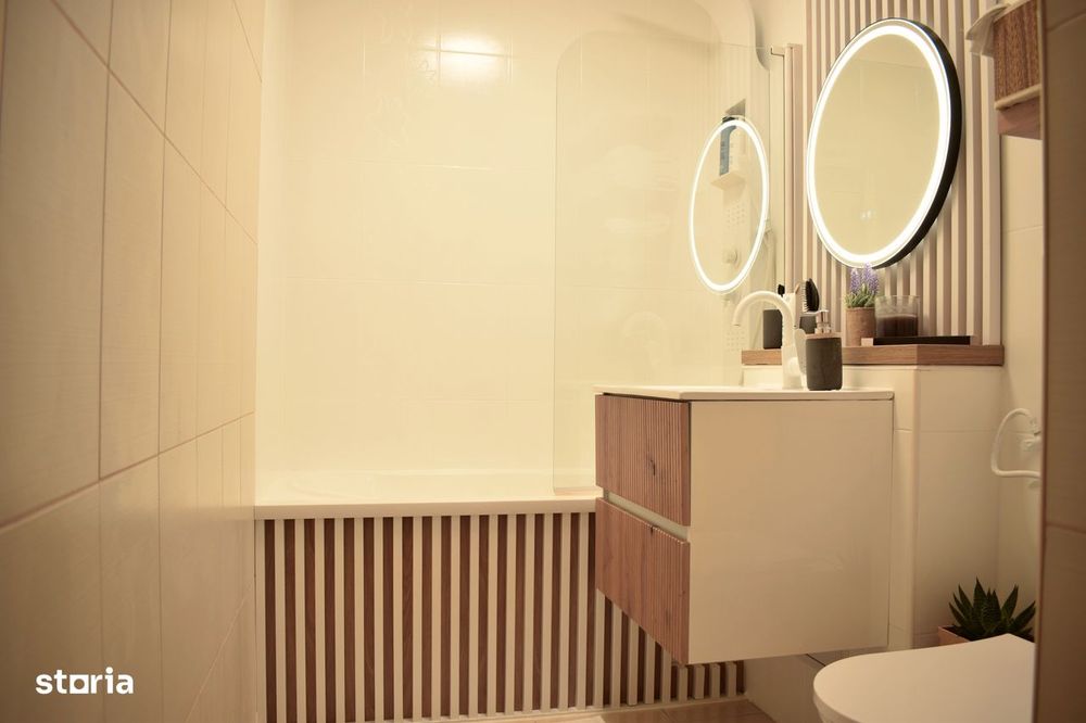 Apartament 2 camere, 53mp, Nufarul, renovat cu finisaje moderne
