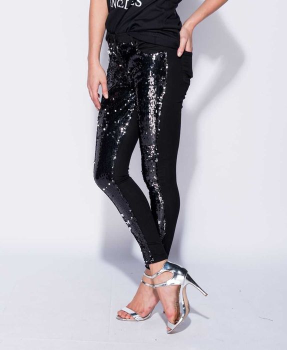 Джинсы "sequin стеклярус" PARISIAN - Made in Manchester, England