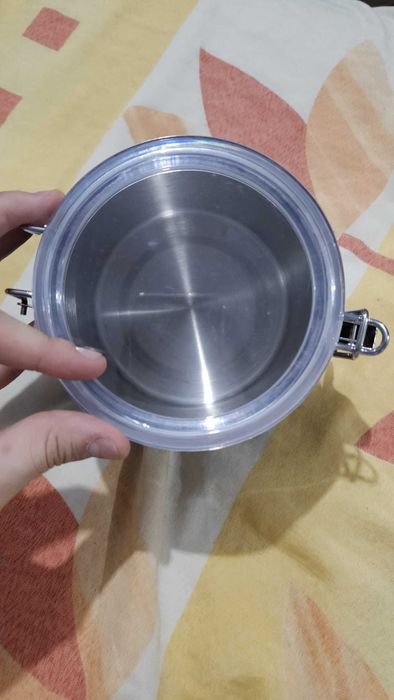 Recipient etans din inox pentru cafea WalktoSun