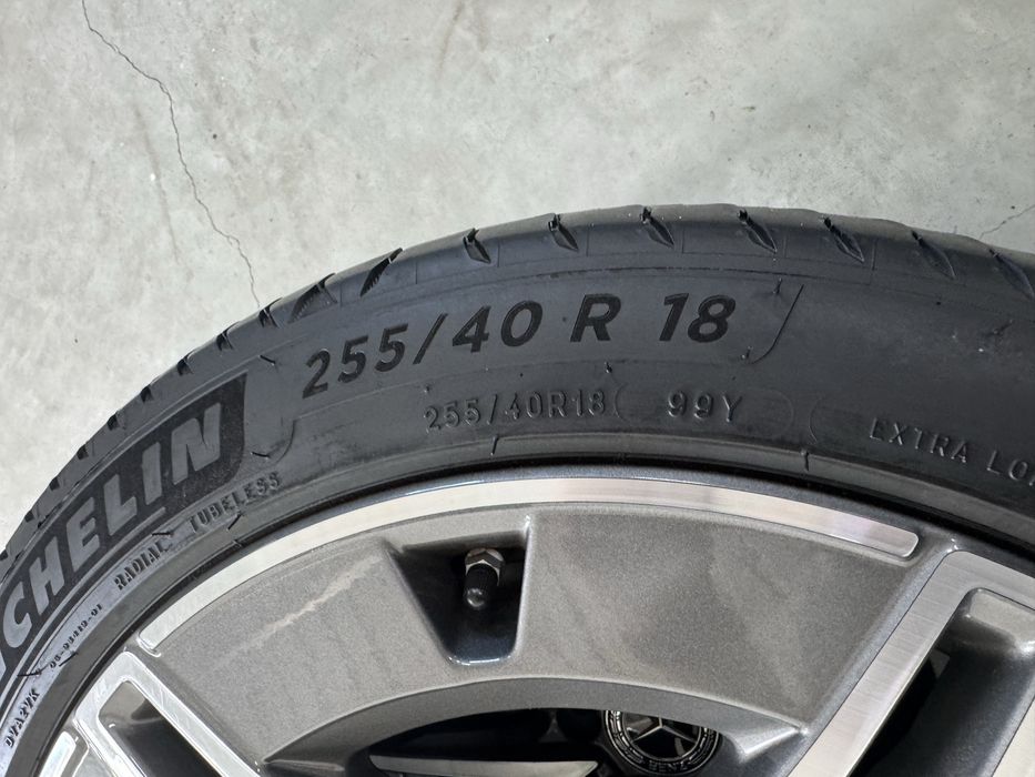 Jante Mercedes C-Class R18 C-Klass Originale W206 S206 Michelin de vara 2024 80%