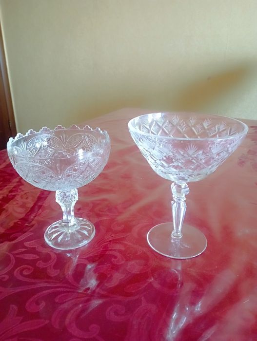 Хрустальные вазочки