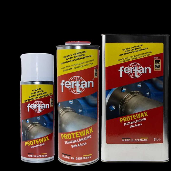 Vopsea grund primer transparent protecție anticoroziva PROTEWAX Fertan