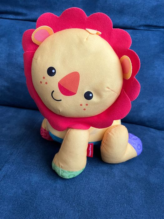 Детска играчка Fisher Price - Пълзящо лъвче