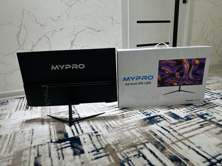 Срочно! Практически новый монитор MYPRO 24" IPS LED