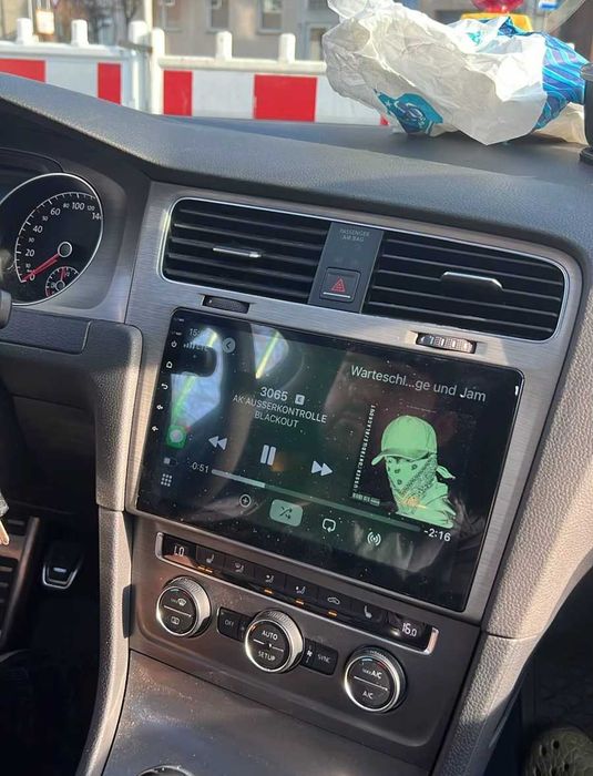 Мултимедия 10" за VW GOLF VII 7 Android 13 навигация CARPLAY GPS DSP