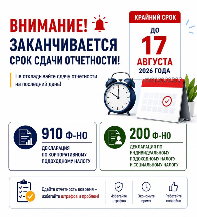 Формы 910.00, 200.00 Бухгалтерские услуги