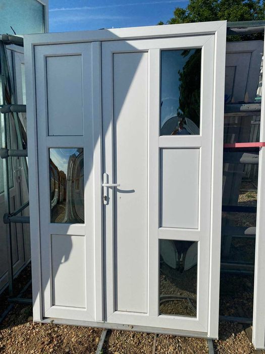 usi bombate albe duble noi de la 1650lei