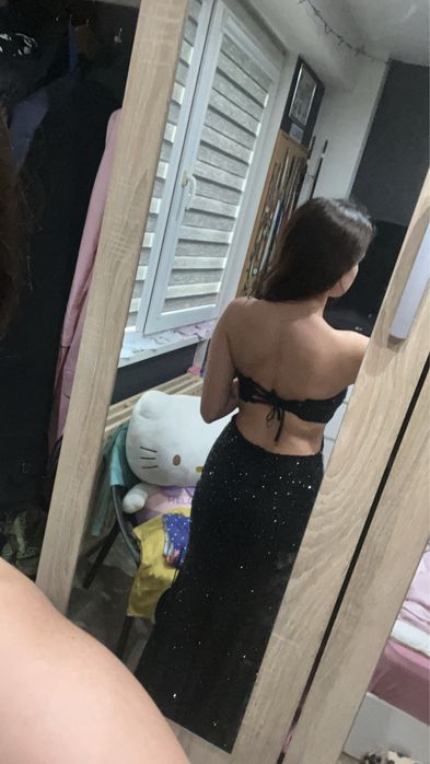 Бална рокля с паети