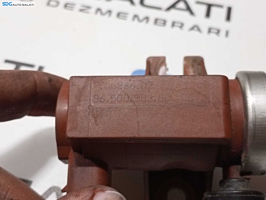 Supapa Supape Electrovalva Vacum Vacuum Ford Fiesta 5 2.0 TDCI 2002 - 2008 Cod 9650098380 [M5075]