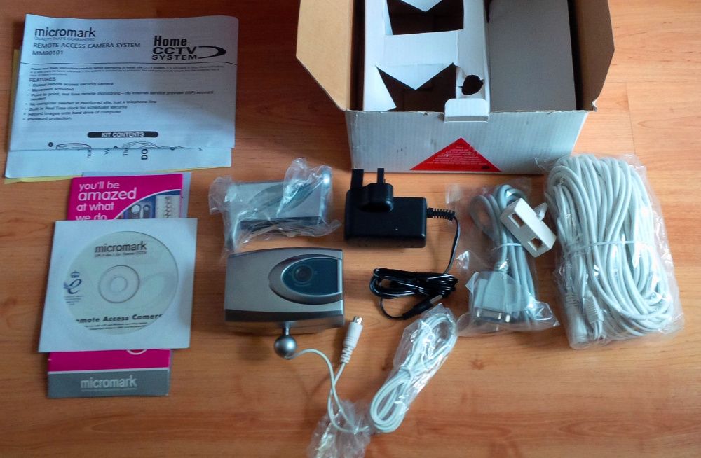 Чисто нови CCTV камери за видеонаблюдение Micromark от Англия