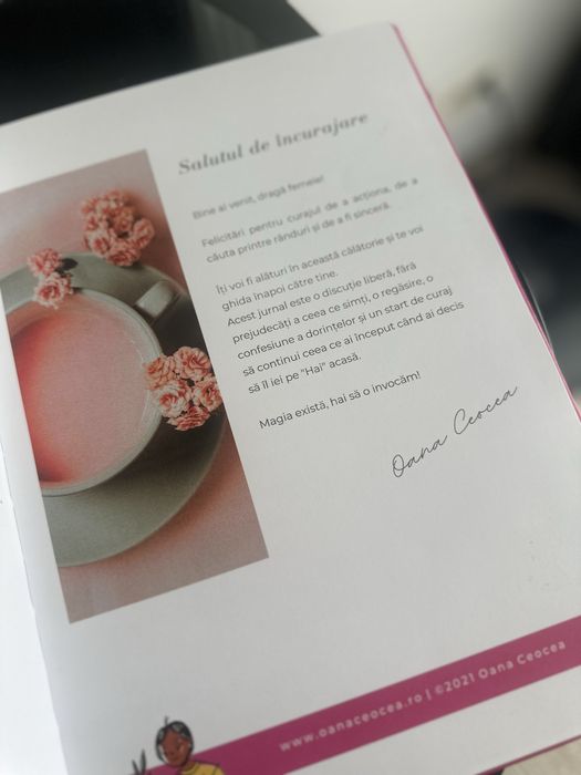 Jurnal dezvoltare personală HAI – Oana Ceocea