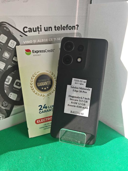 Telefon Motorola Edge 50 Pro 5G(AG44 B:6577)-garantie a 2 ani!