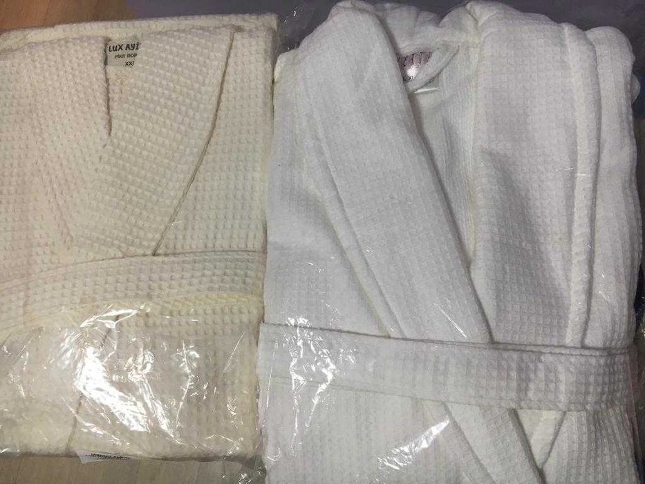 Халаты вафельные, махровые