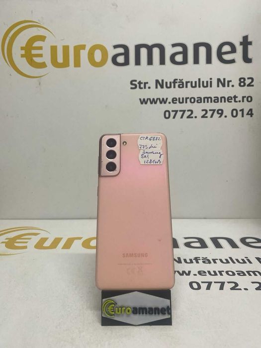 Telefon mobil Samsung Galaxy S21, Dual SIM, 128GB, 8GB RAM -N2-