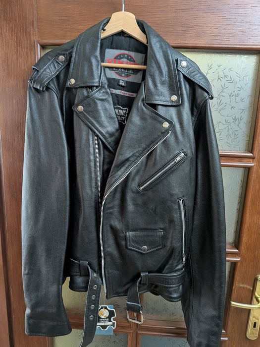 Geaca piele  noua
