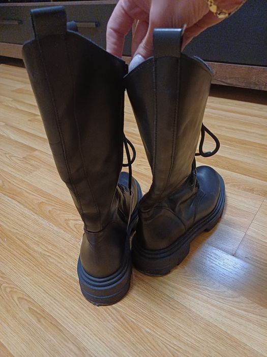 Дамски боти/ботуши естествена кожа