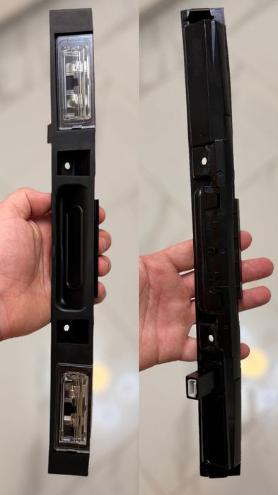 Portbagaj auto portbagaj capac plăcuță de înmatriculare mâner