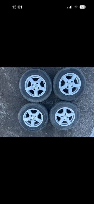 Баллоны новые комплект летних резин