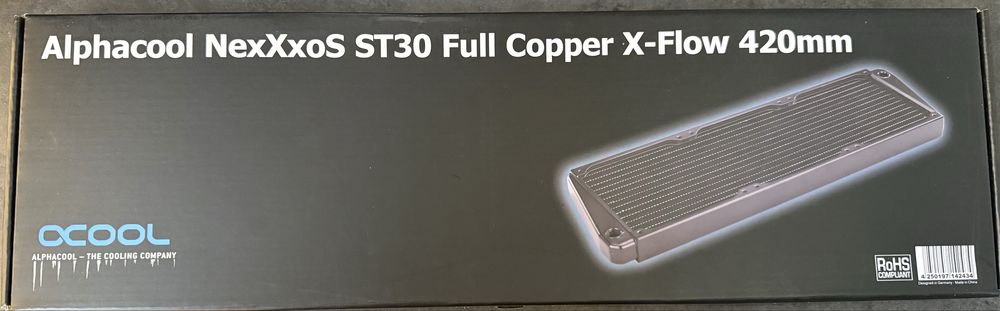 Alphacool NexXxoS ST30 Full Copper 420mm radiator  Воден Радиатор