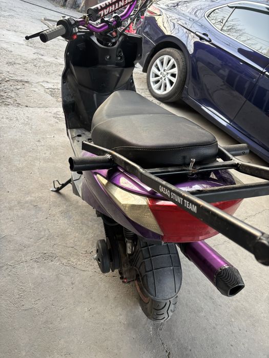 Мопед м8 про фиолетовый