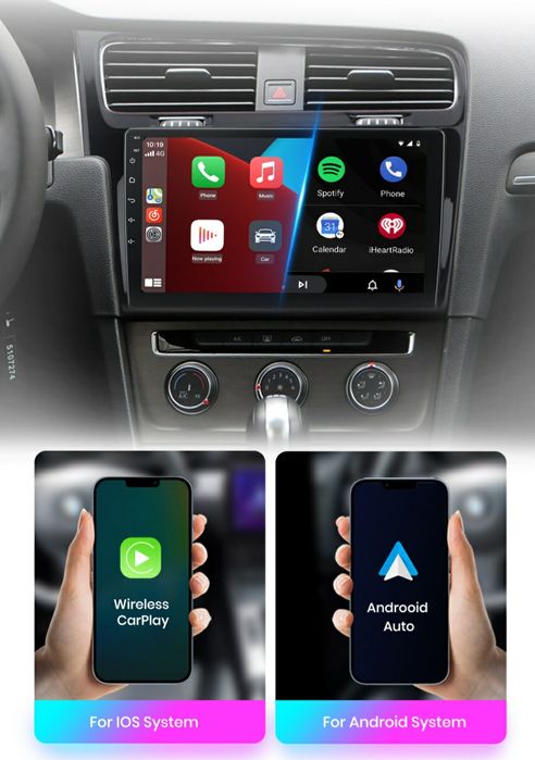 Navigatie Android dedicata pentru VW Golf 7 (2013-2017)