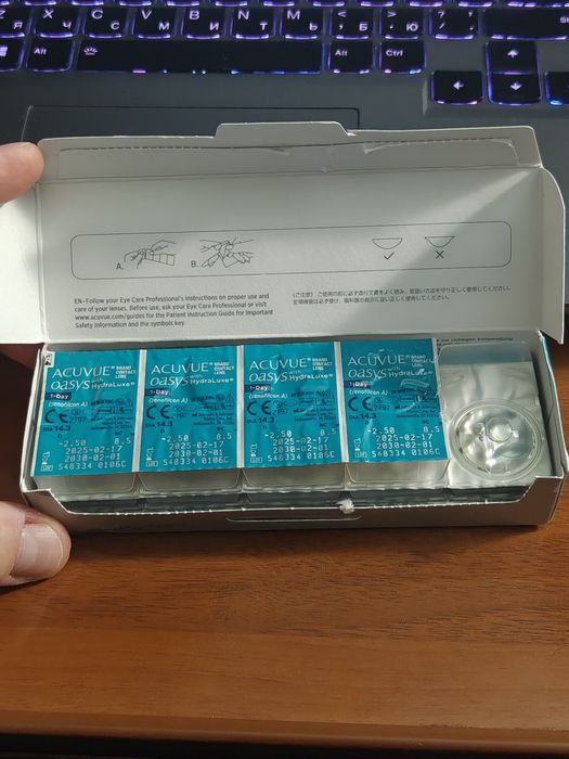 Acuvue Oasys 1-Day линзы