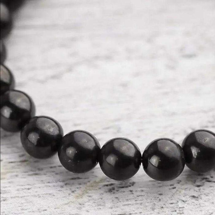 EMP EMF ЕМП Защитна Гривна от Шунгит Разсейва Електромагнитните Вълни