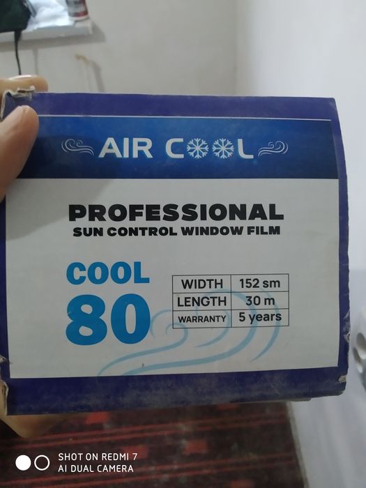 Plenka solnsazajita bor