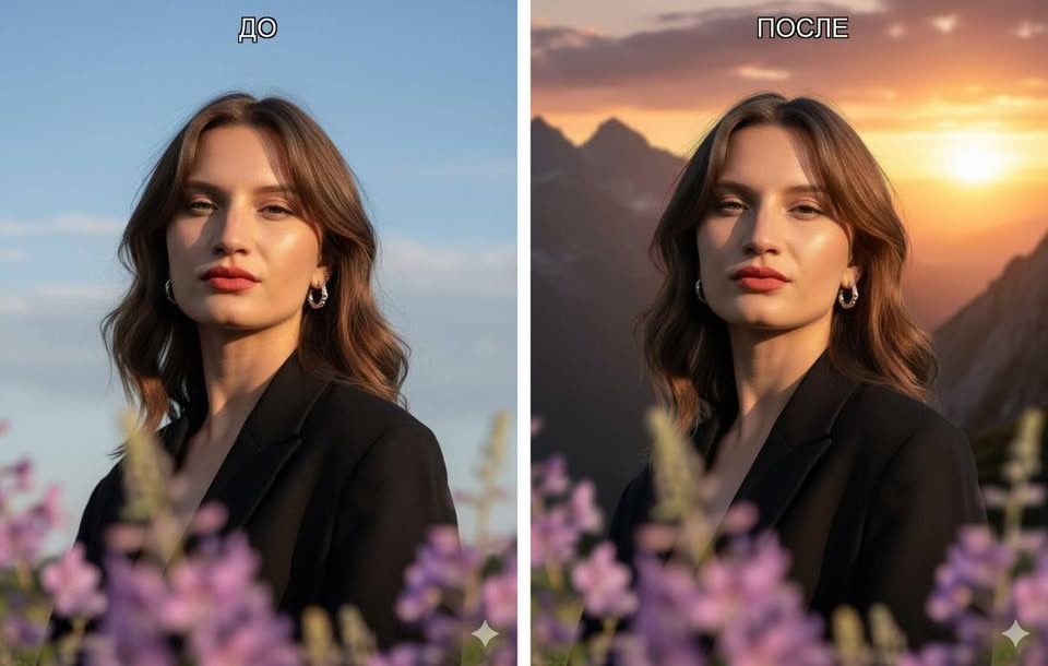 AI фоторедактор: профессиональная обработка фото за 10 секунд